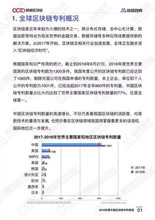 2018年度中國區(qū)塊鏈專利報告 數(shù)據(jù)處理服務(wù)分析